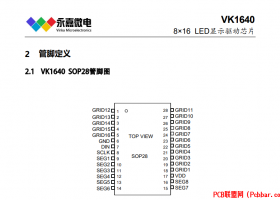 ΢¯LEDоƬVK1640