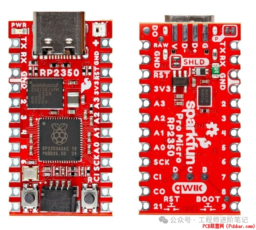 树莓派第二代微控制器 Rp2350，终于拿到手了！~硬件设计开发论坛pcb联盟网 Powered By Discuz